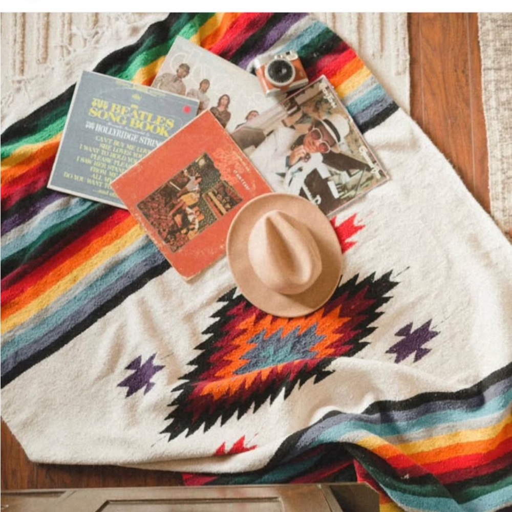 5x7 southwestern outdoor blanket